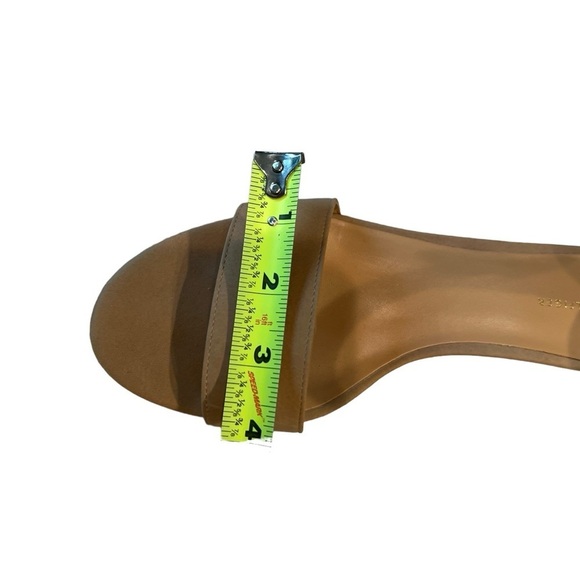 Tommy Hilfiger Caralee Tan Heeled Ankle Strap Open Toe Sandals Size 9M - Picture 12 of 14